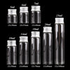 Transparent Eco-Friendly Aluminum Lid Sealed Jar Bottles Set With Electroplate Screws For Kitchen Use