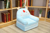 Cute Cartoon-Shaped 2 in 1 Children’s Arm Chair made of Soft Plush for Living Room and Bedroom