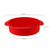 6 Color Silicone Non Stick Cake Bakeware Food Grade Easy-To-Clean Non-Toxic Suitable For Ovens And Microwave