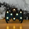 Pumpkin Spider Bat Witch Ghost Skull Led Light Lamp